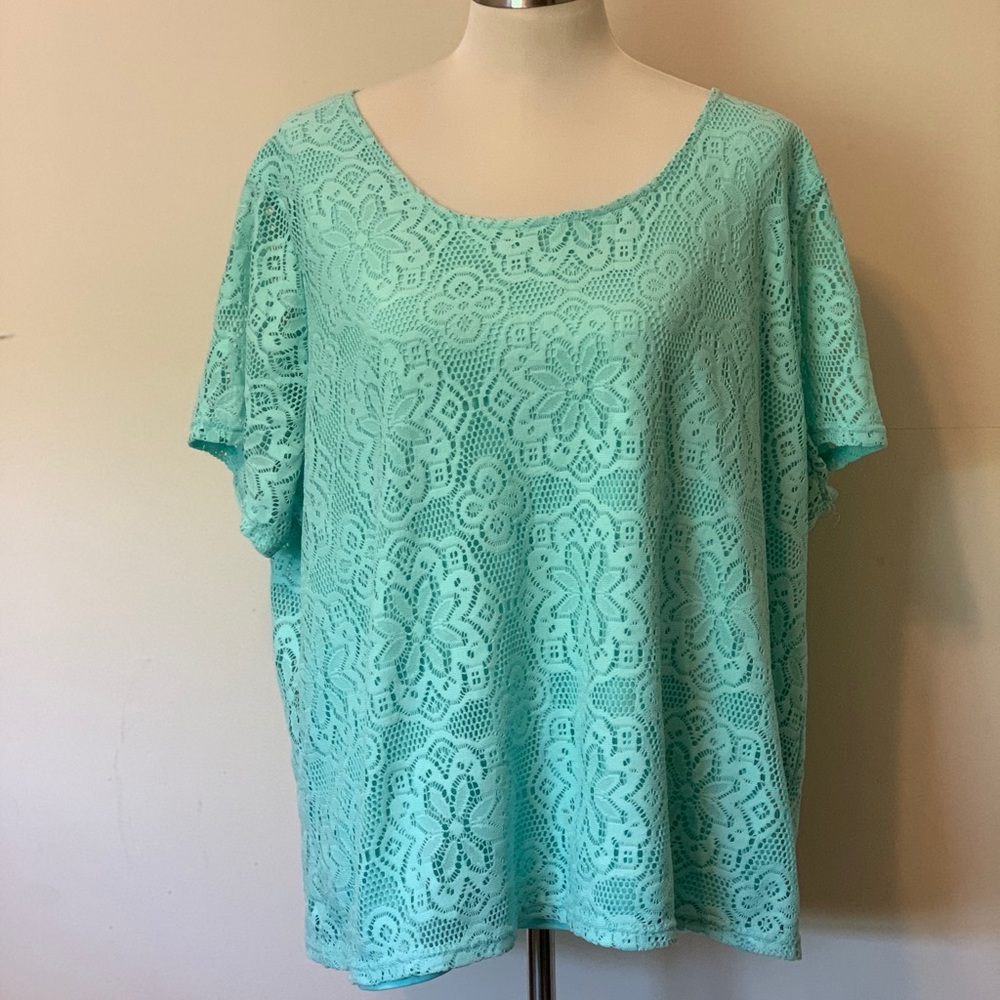 Short sleeves ladies 3x top